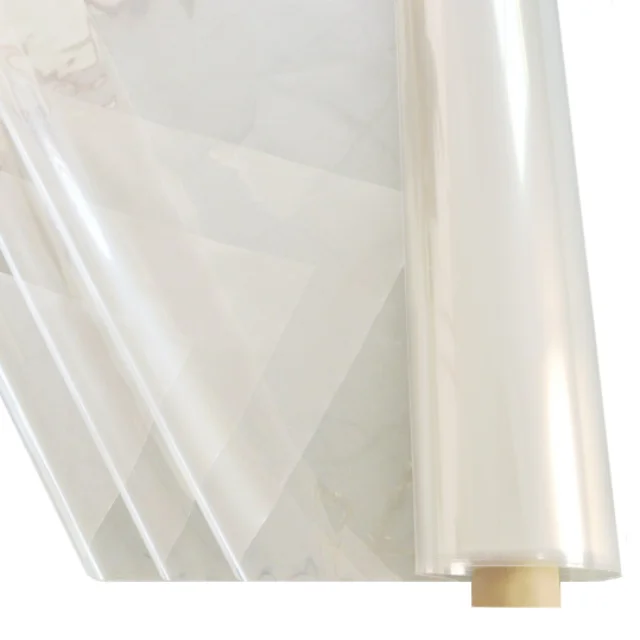 TPU High Transparency Thermoplastic Polyurethane Film With Glue and PET Release  Film
