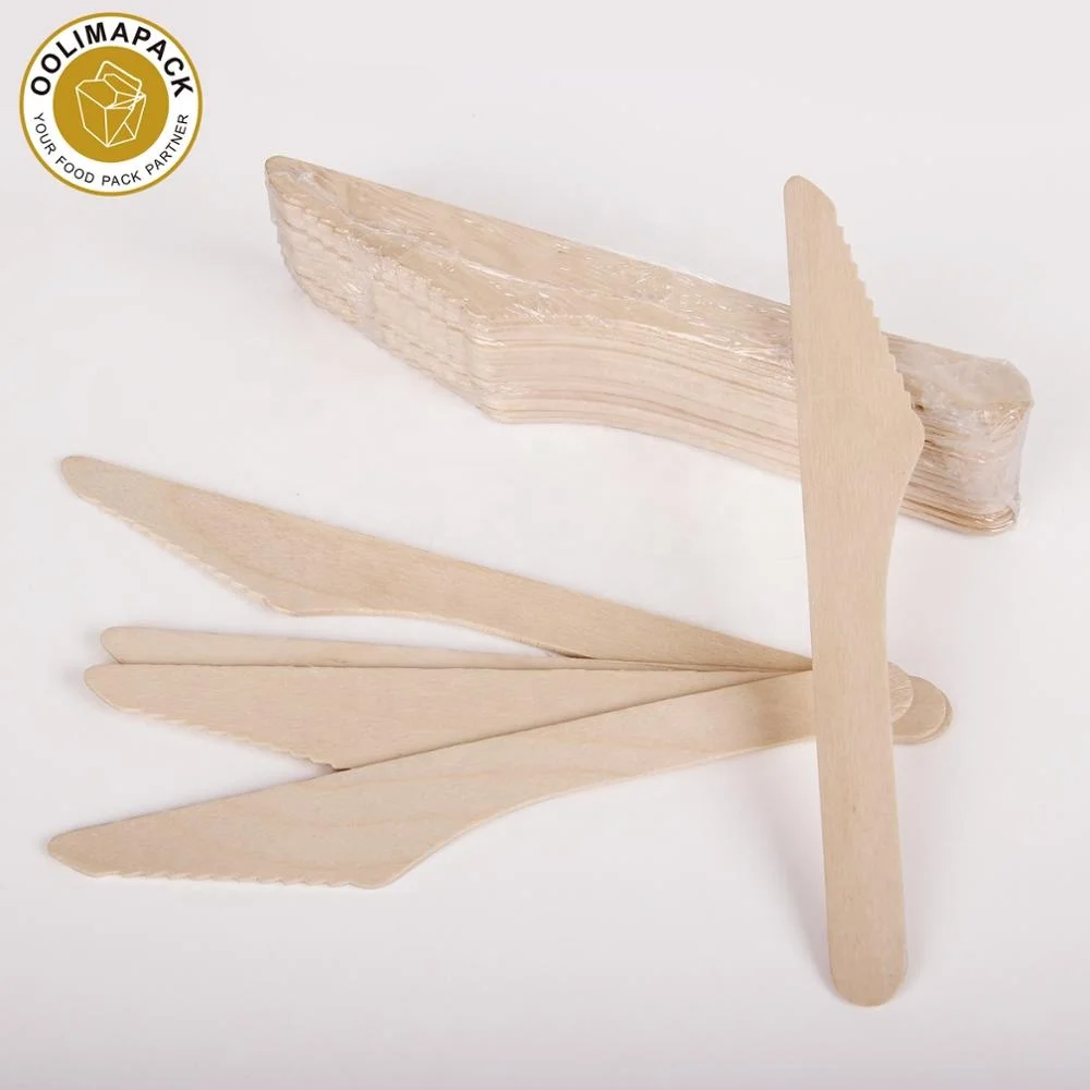 Disposable 100% compostable biodegradable compostable cornstarch CPLA 7inch 17cm cutlery utensils (knife,fork,spoon)