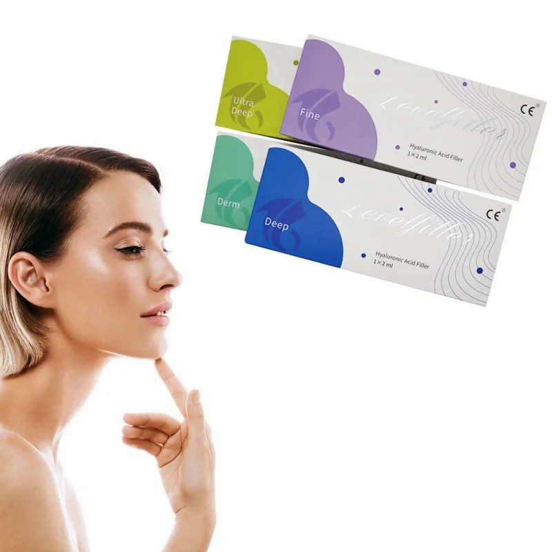 High quality medical grade 2ml 20ml lips face deep hyaluronic acid