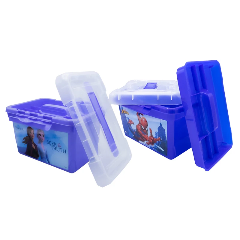 Cartoon pattern digital printing heat transfer film for plastic storage box