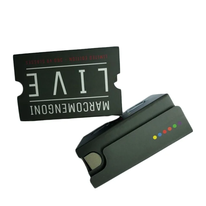 Cardboard 3D VR Glasses With 34mm Lens Cardboard Glasses For 3D Movies