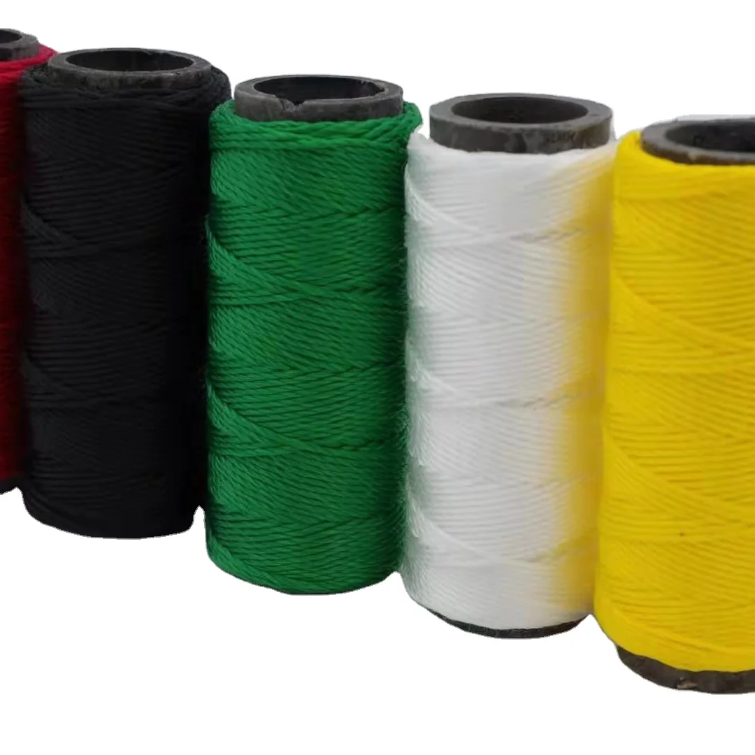 Высокая прочность 210D/12Ply нейлоновый шпагат для рыболовной сети