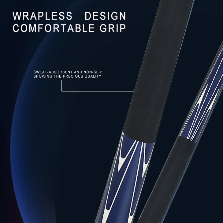 Wholesale Standard 12.9mm Head Billiards Cue 1/2 Nine Ball 147cm Fiberglass Pool Billiard Cue Stick