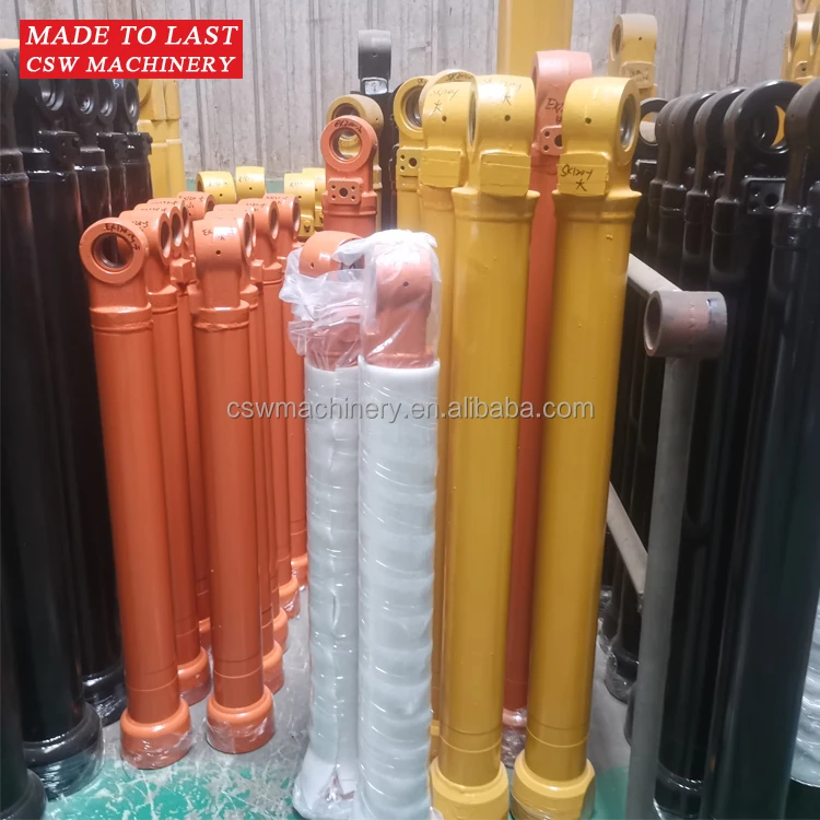Excavator Hydraulic Cylinder Boom Cylinder for JCB 220 Lift Cylinder Tube Rod Construction Machinery Parts