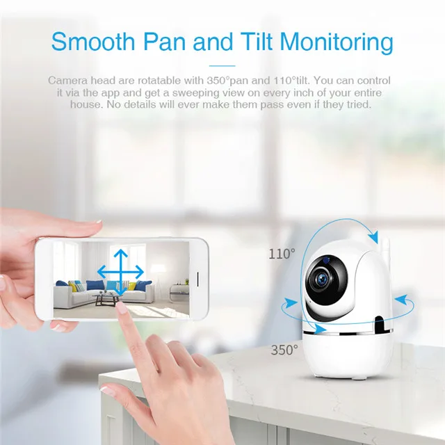 
1080p surveillance 2mp security indoor night vison ip indoor security smart HD cctv camera wireless network tracking 
