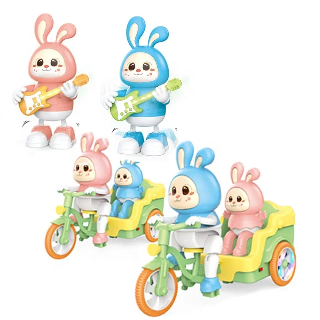 New arrival Bump Go Rabbit Animal Sensory Toys Baby 2-4 year Interactive Educational Toy For Kids