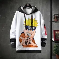 anime narutos one piece hoodies Autumn winter season clothing warm color-proof hoodies