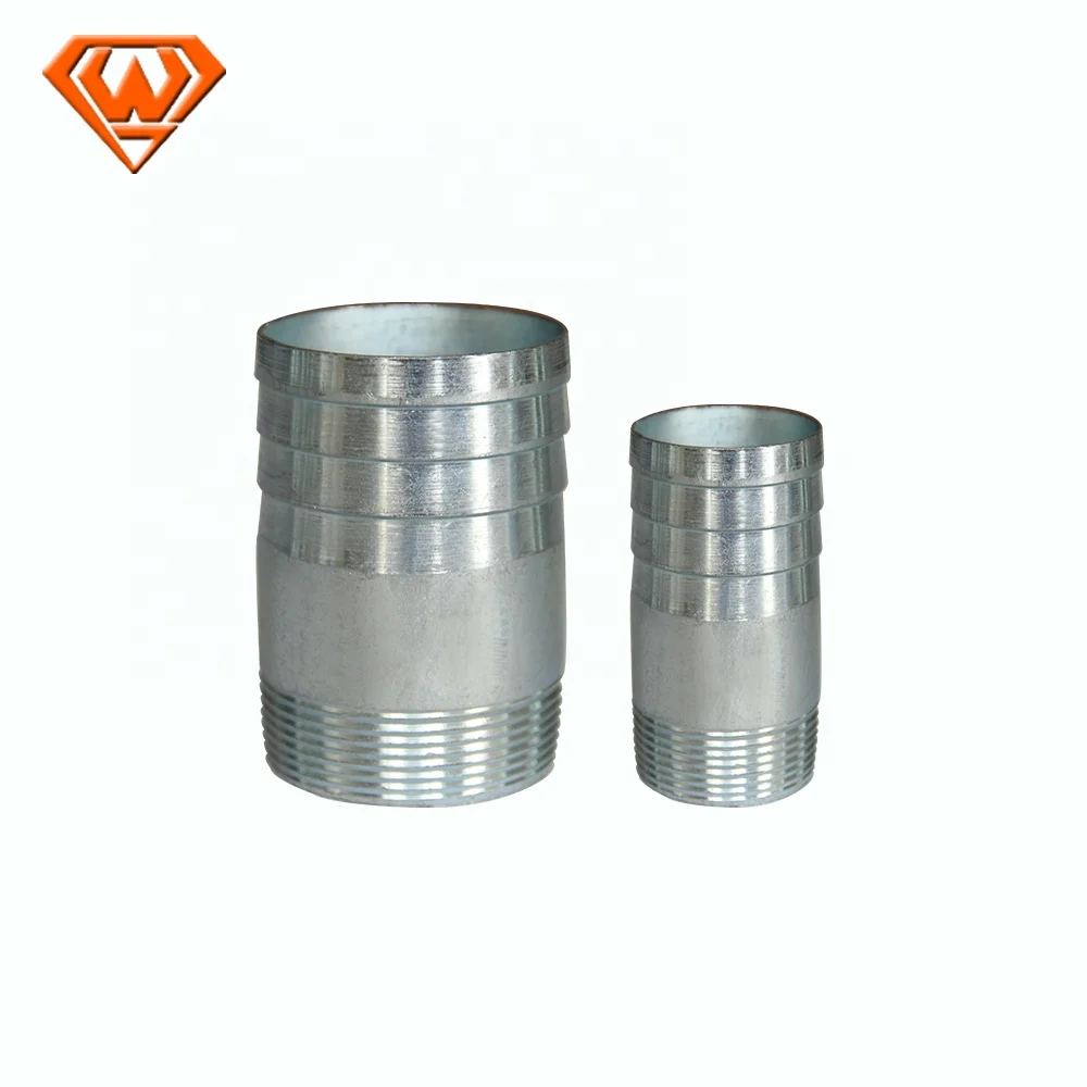 catbon steel pipe connector thread conduit nipple KC