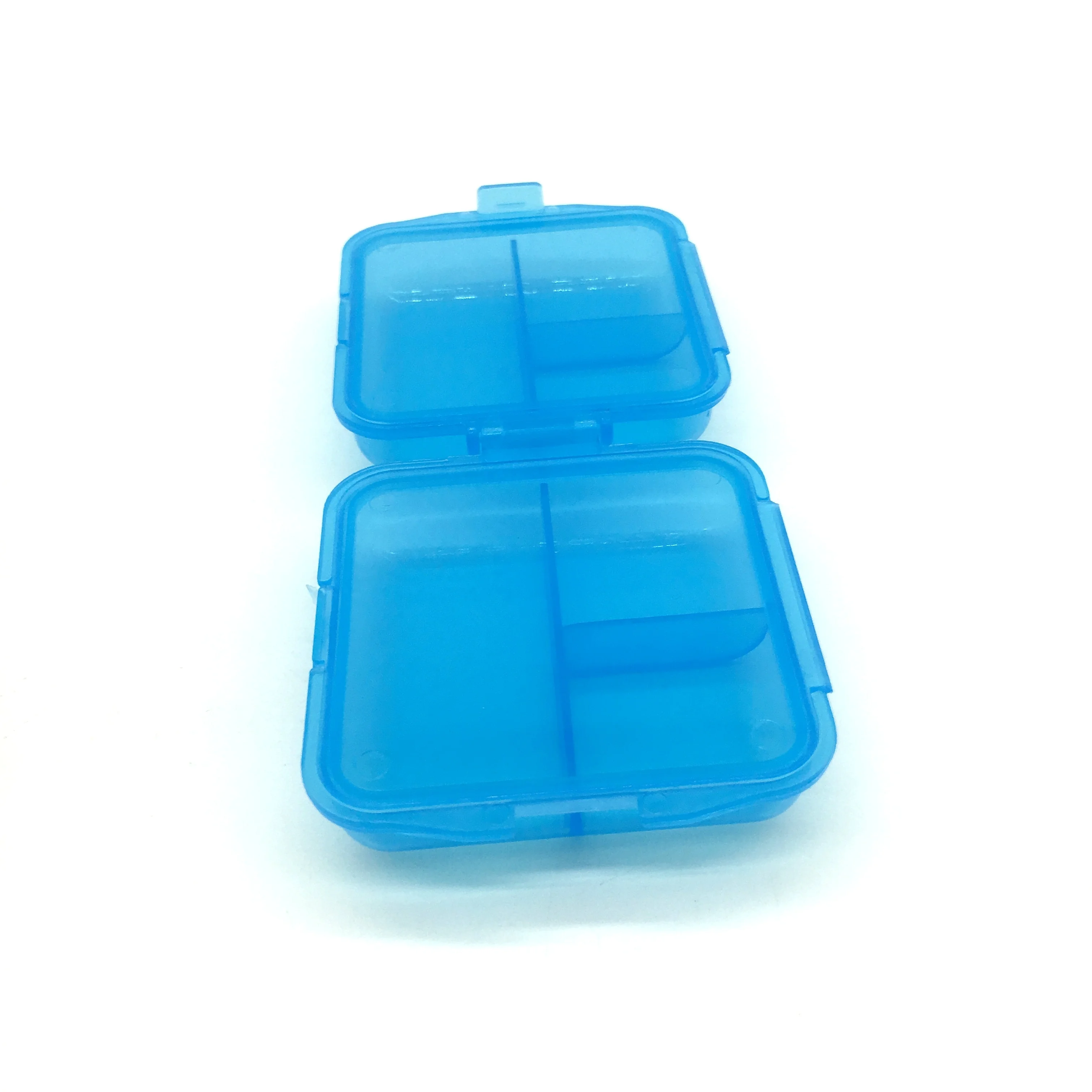 High Quality Medical Box Organizer Pill with Double Side Pill case for Plastic Pill Organized