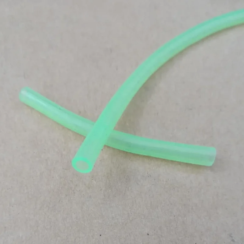 glow in dark silicone tube thin silicone hose flexible silicone pipe