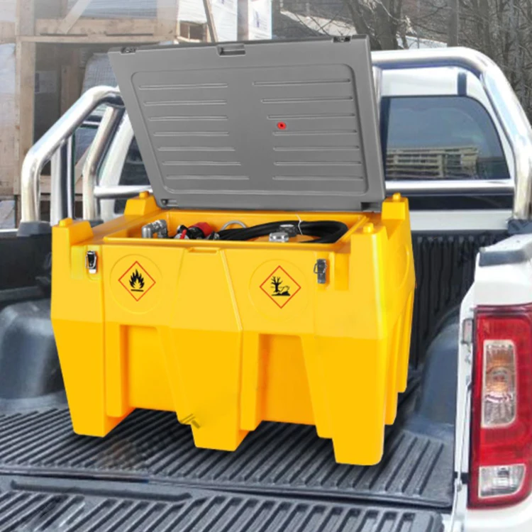 240L Portable Plastic Tank Factory Wholesale Flame Retardant Transport Diesel Fuel Tank With Pump Explosion-Proof Refueling