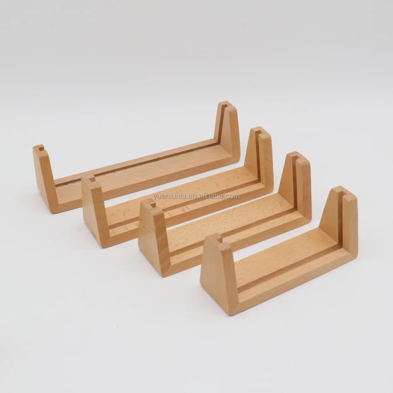 Wholesale Custom Diy Home Decor Wood Photo Frame Stand Base Acrylic Display Led Night Light Lamp