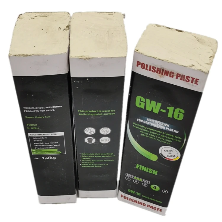 Beige Buffing Compound Solid Polishing Paste Polishing Wax For Acrylic and Coating Surface