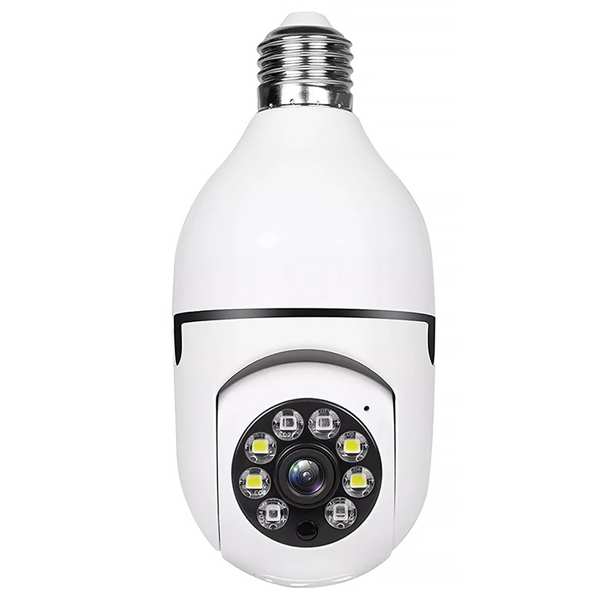 Cheap price Ap mode mobile remotely control SD card storage colorful night vision security camera light bulbs