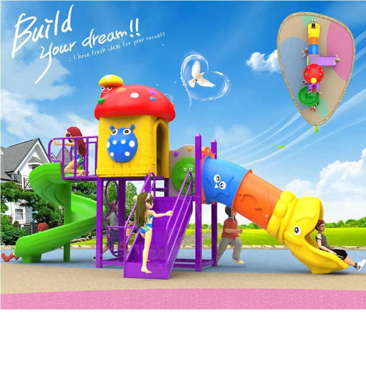 hot sale playground 3 in 1 combine with swing and basketball plastic baby slide for baby