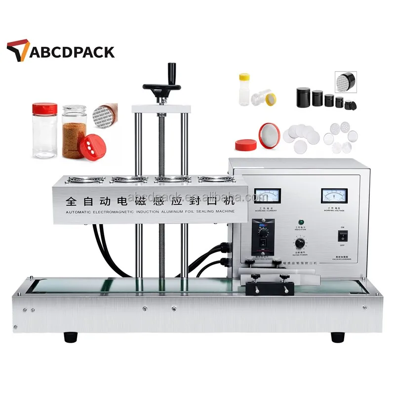 Automatic Induction Bottle Heat Sealer Aluminum Foil Induction Sealing Machine