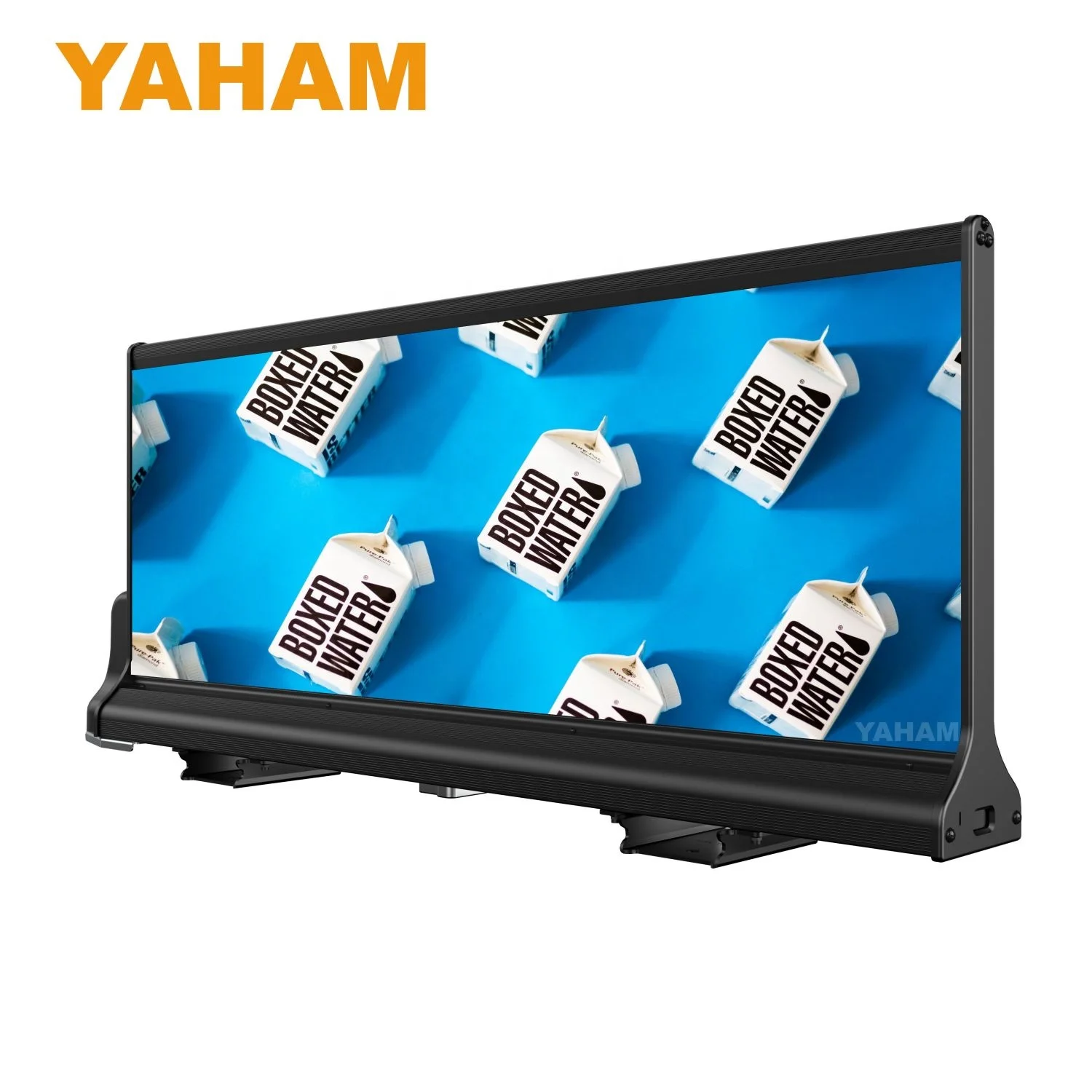 Yaham Taxi Screen Series Latest T6.0 Version P2.5 P2.96 High Definition Double Sided Taxi Car Led Screens Advertising Players