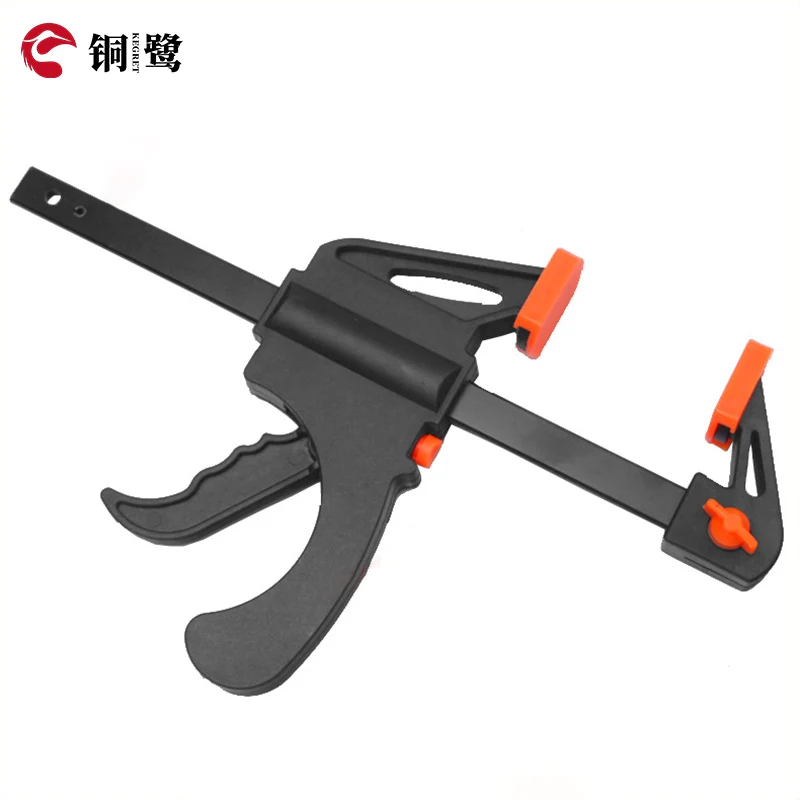 KEGRET 1/2PC Quick Ratchet F Clamps For Woodworking Carpentry Clamp One-Handed Heavy Duty Bar Clamp Wood Clip Kit Tool