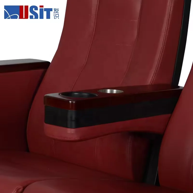 High quality Armrest adjustable 3d cinema chair Durable movie theater chair