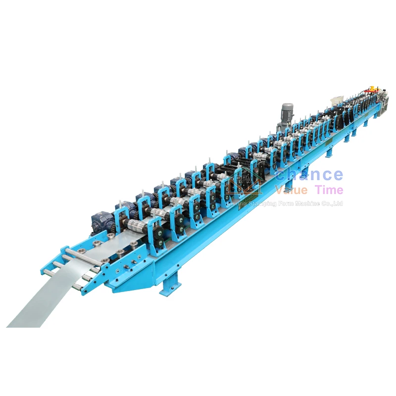 LM Hot sale customize Galvanized steel metal fence post roll forming machine for outdoor fence