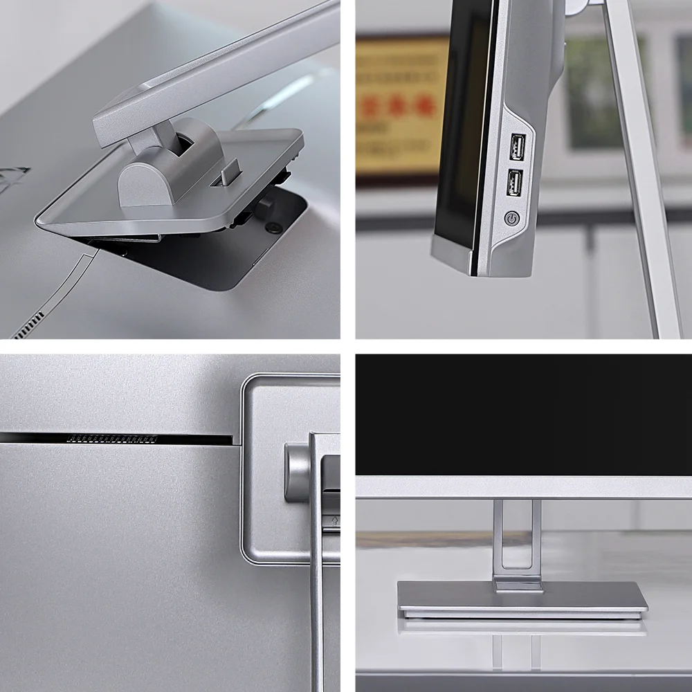 High Quality Desktop PC 23.8 Inch Monoblock Core i3 i5 i7 Gaming PC Core i9 9900k rtx 2080 ti 16gb ddr4 All In One Computers