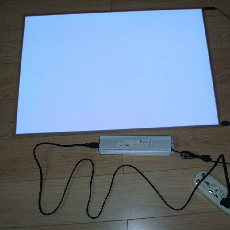 Custom Backlight Flashing poster advertising display light up el animated panel Flexible Led Illuminated Backlight Lights Sheet