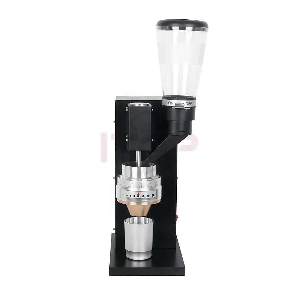 Professional Coffee Grinder Espresso Bean Machine Electric Coffee Mill Bean Grinder with Italy Imported Conical blade