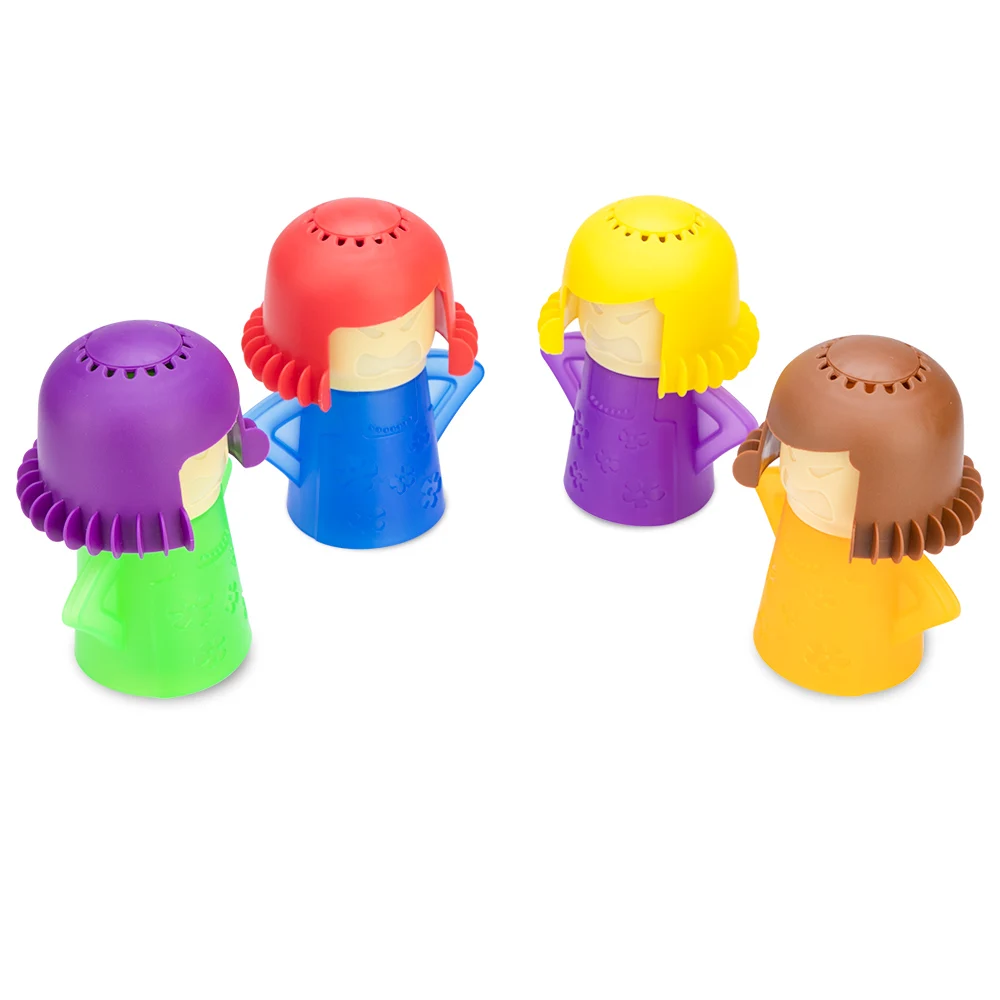 Angry Mom Microwave Cleaner Oven Steam Cleaner Easily Cleans Microwave Appliances for The Kitchen Refrigerator Cleaning Tools