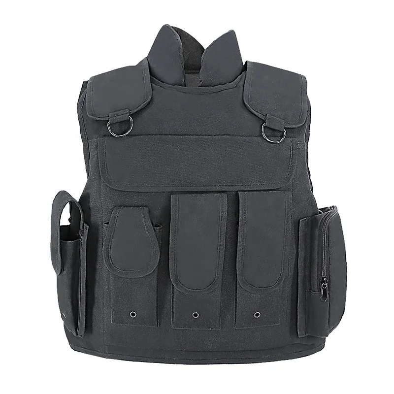 
Doublesafe Custom Multifunctional Military Tactical Vest Outdoor Trekking Combat Army Black Bullet proof Vest For Unisex 