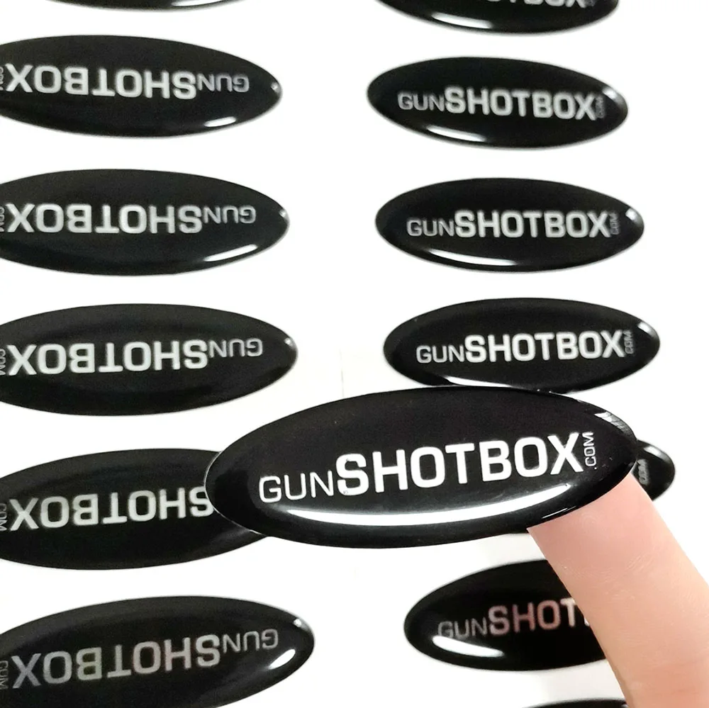 Top quality custom decorative Epoxy Resin Clear Dome flag 3d sticker