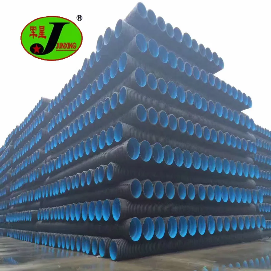 Диаметр канализационного 600 hdpe гофрированная труба для дренажа