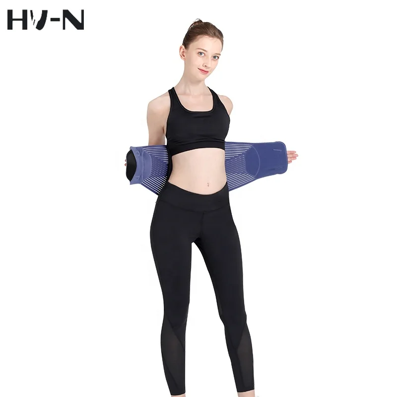 Slimming Waist Trainer Neoprene Customized Logo Time Fabric Support Small Accept Weight