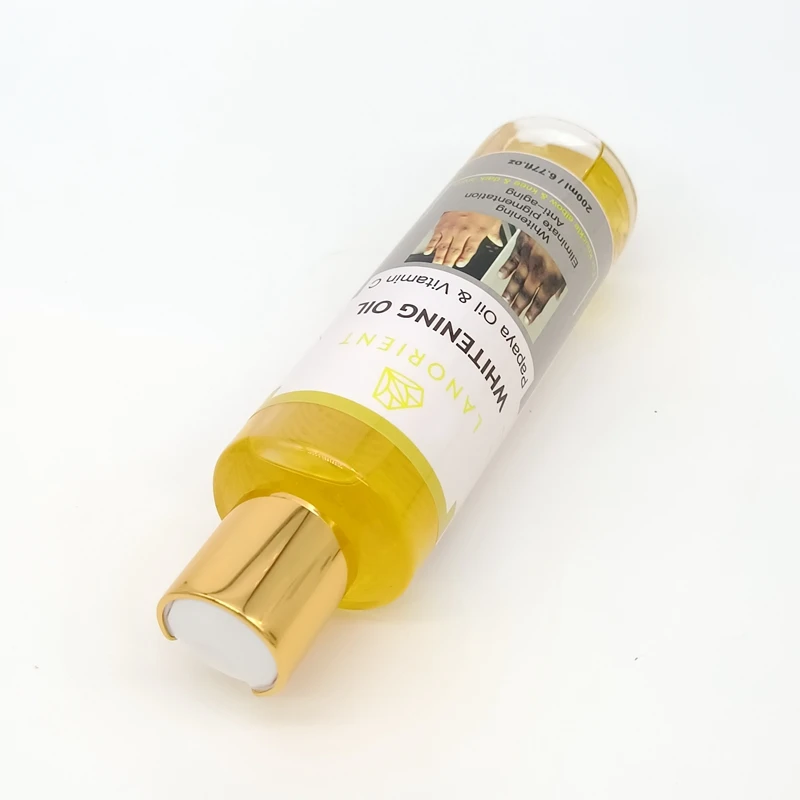LANORIENT OEM Private Label Papaya oil Vitamin C Vitamin E  knuckle whitening Moisturizing dark spot removal