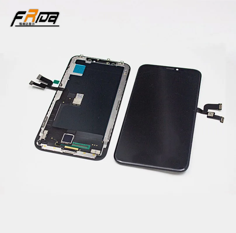 Оптовая продажа, мобильный телефон X, ЖК-дисплей, экран, замена мобильного телефона X, дигитайзер в сборе, сенсорный экран для iPhone X