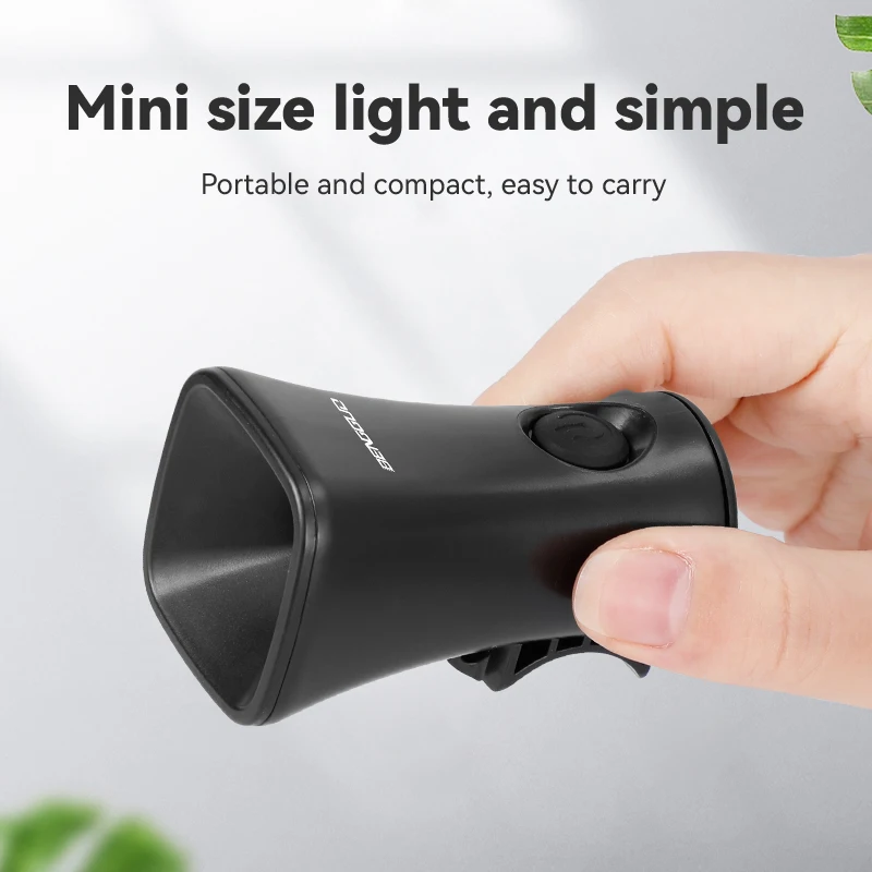 120db Bicycle Electric Horn MTB Bike Bell Cycling Handlebar Speaker Waterproof Scooter Ring Bell Safety Alarm Bike Accessories
