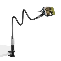 customizable flexible phone stand holder gooseneck mount ipad holder phone holder gravity for gym