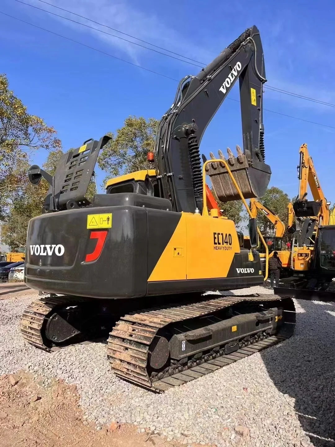 EC200DL/210D Used original high quality Volvo EC140 excavator in good condition 15 ton excavator Volvo EC140DL EC210