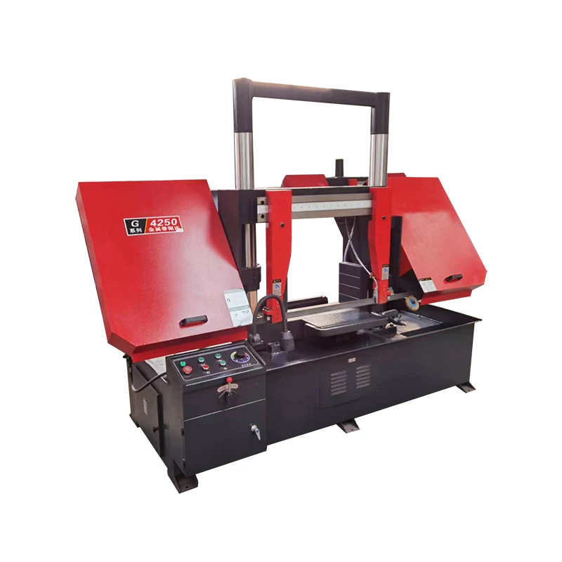 Горизонтальная промышленная ленточная пила с ЧПУ, Автоматическая ленточная пила с управлением PLC, гарантия 5 лет