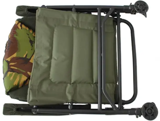 Рыболовное кресло для ловли карпа, вращающийся мягкий флисовый удобный подлокотник со стальной рамой, камуфляжное оборудование для ловли карпа