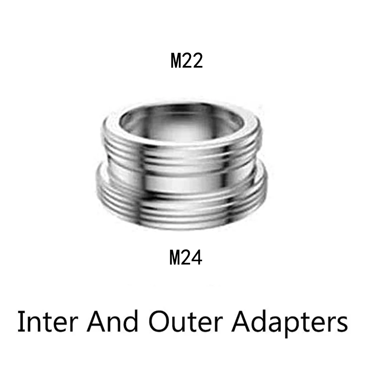 Redge - Water saving adapter, adapter for faucets, water purifier adapter M22 M24