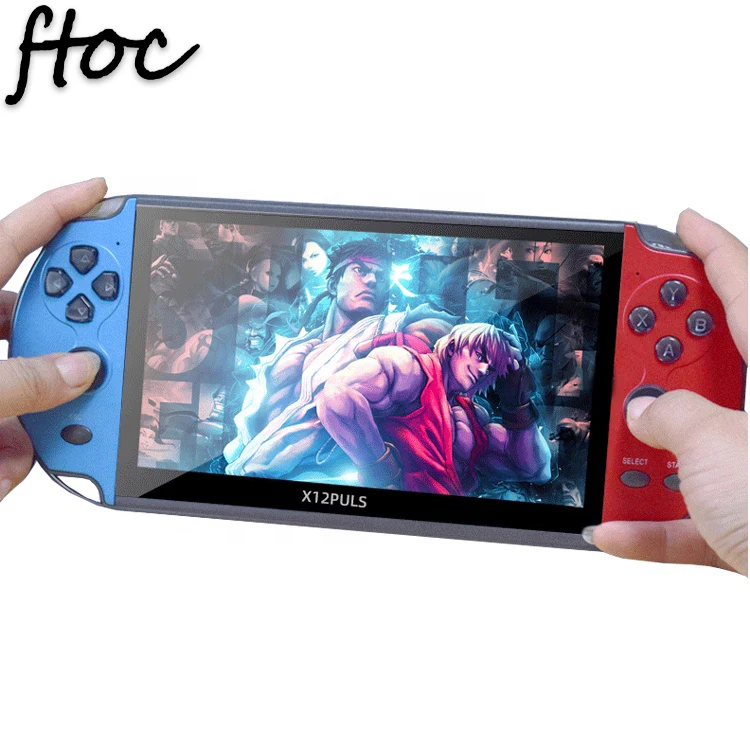 Портативный ручной Чехлы для игровых приставок Ретро 7,0 дюймов 128 бит игровой плеер мини видео игры Ps4 консоли