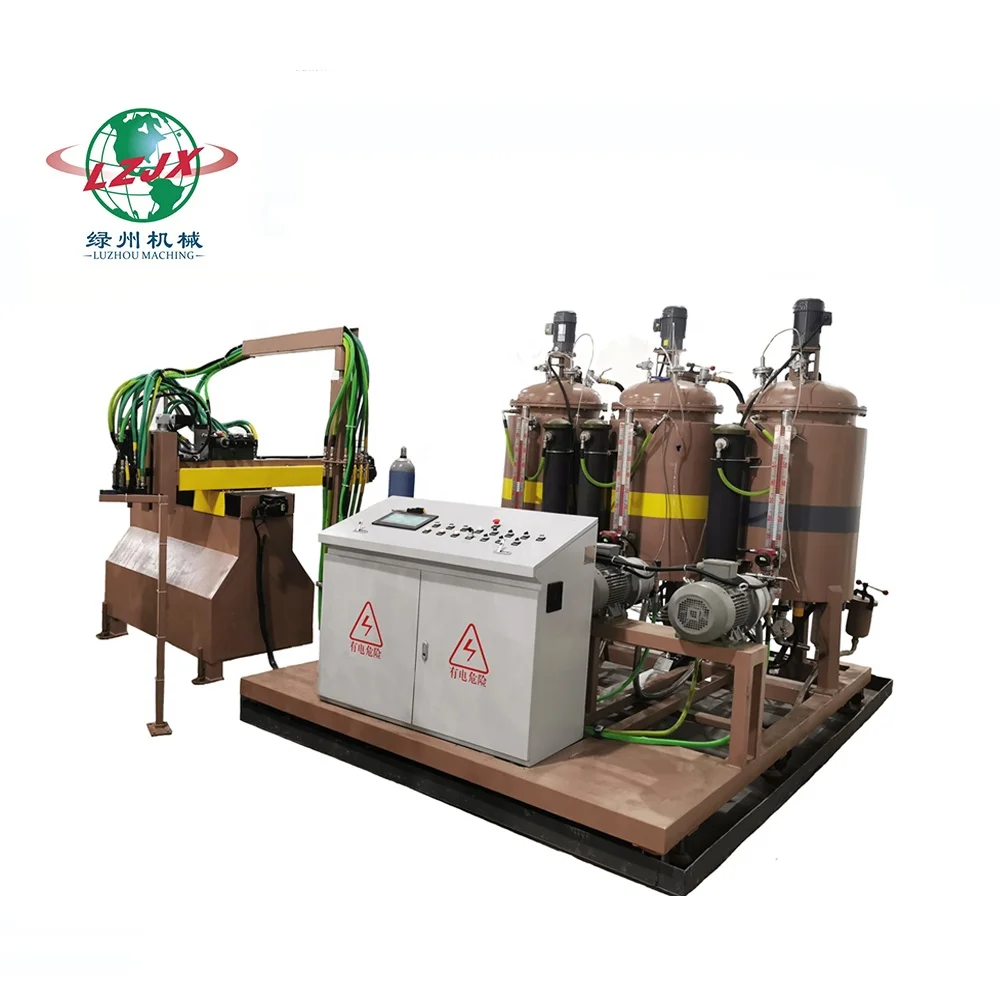 Automatic High pressure pu injection machine polyurethane foaming machine robot pouring