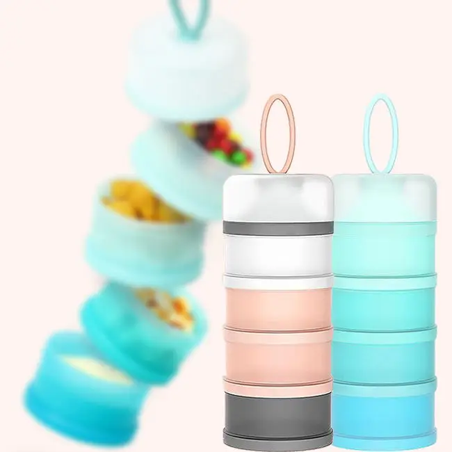 New Arrivals Plastic Baby Milk Powder Box Infant Milk Powder Box Kids Snack Container