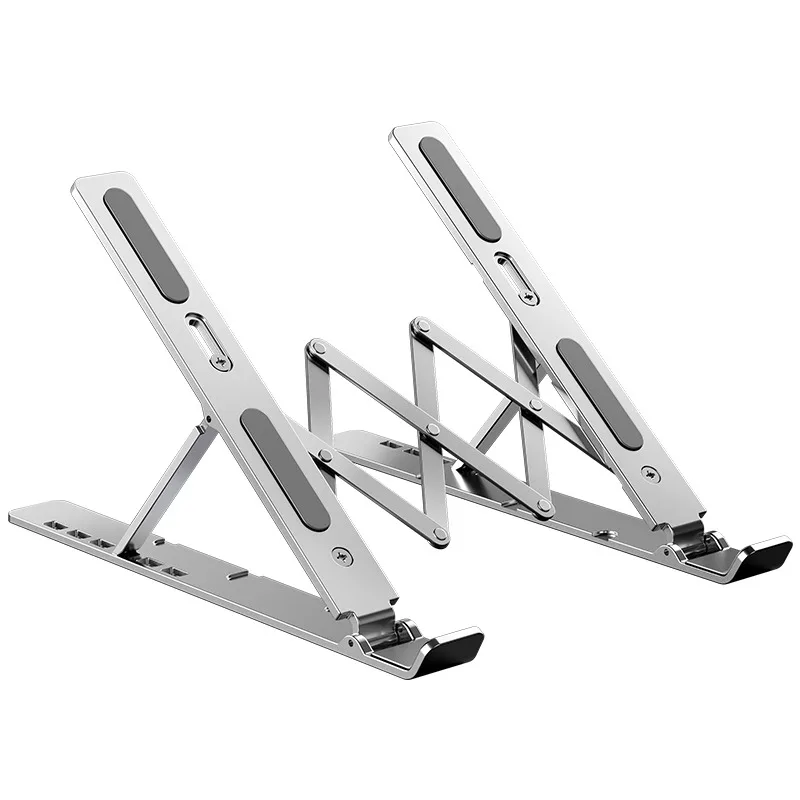 Ls501 6-angles Adjustable Notebook Stand Aluminum Oxidation Process Portable Laptop Stand