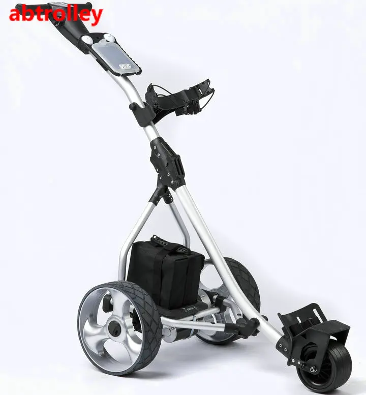 
Germany Designer Hot Electric golf caddy Of LiFePo lithium battery electric golf trolley 