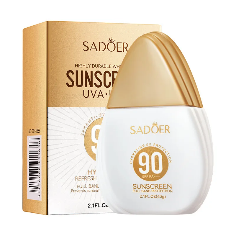 Лидер продаж, солнцезащитный крем SPF90 +, прочный лосьон для ухода за солнцем, 22 часа