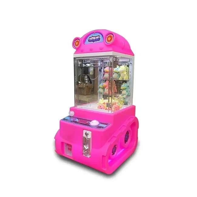 Hot sale Coin-operated mini maquinas Tanks Man Mini Claw Crane Machine doll machine for Kids