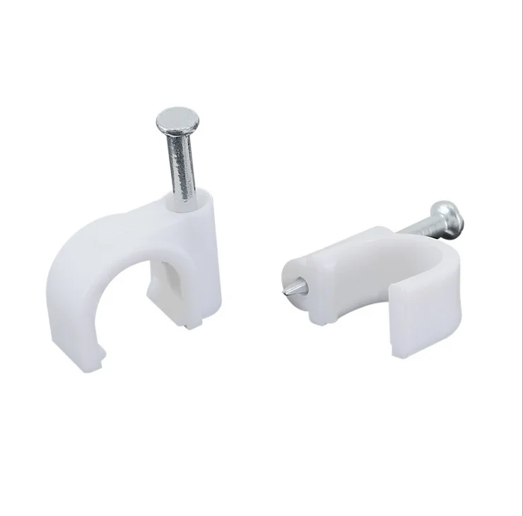 plastic  electrical wire circle cable nail self adhesive  management  alligator clip battery cable  clips