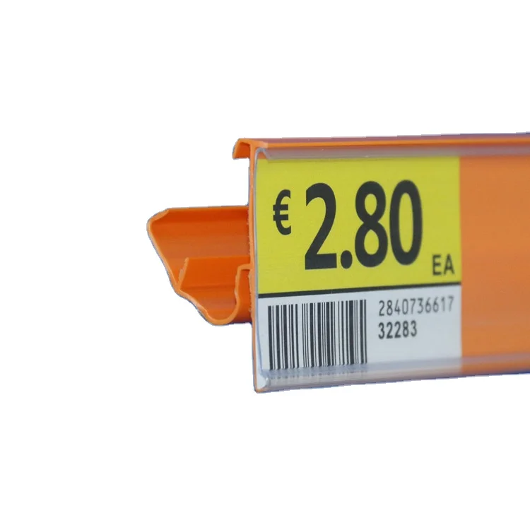 PVC Data Strip/label holder/Price Holder for supermarket shelves