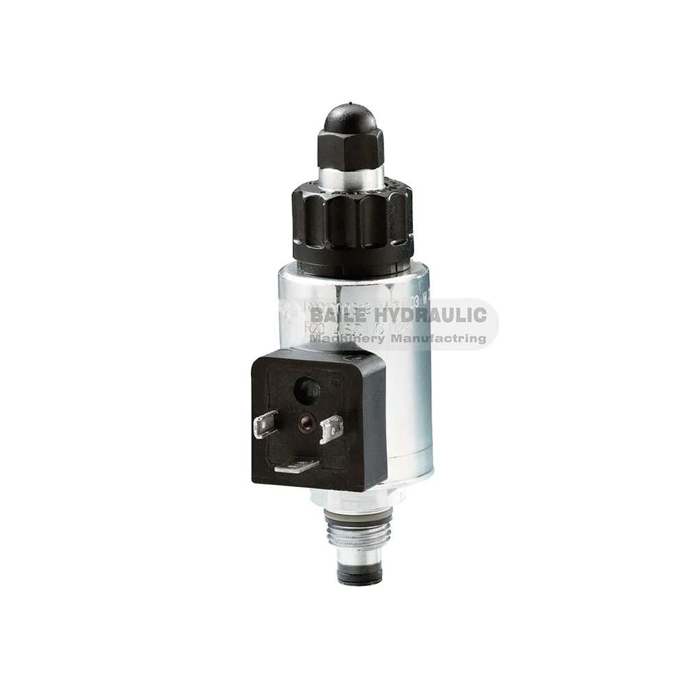 Rexroth KBVS.1B  series Proportional pressure relief valve,  pilot operated, decreasing characteristic curve